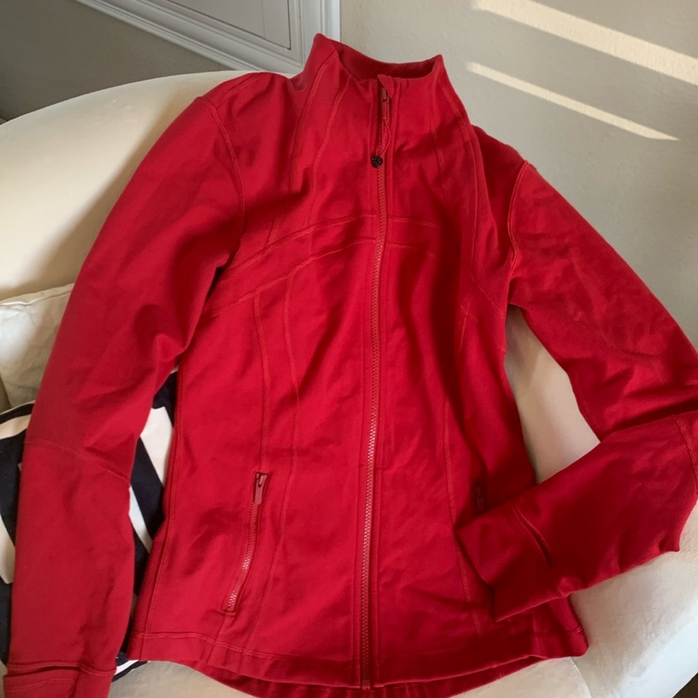 Lululemon Red Define Jacket